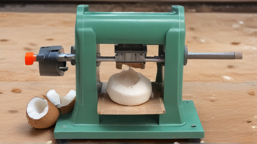 dry coconut cutting machine