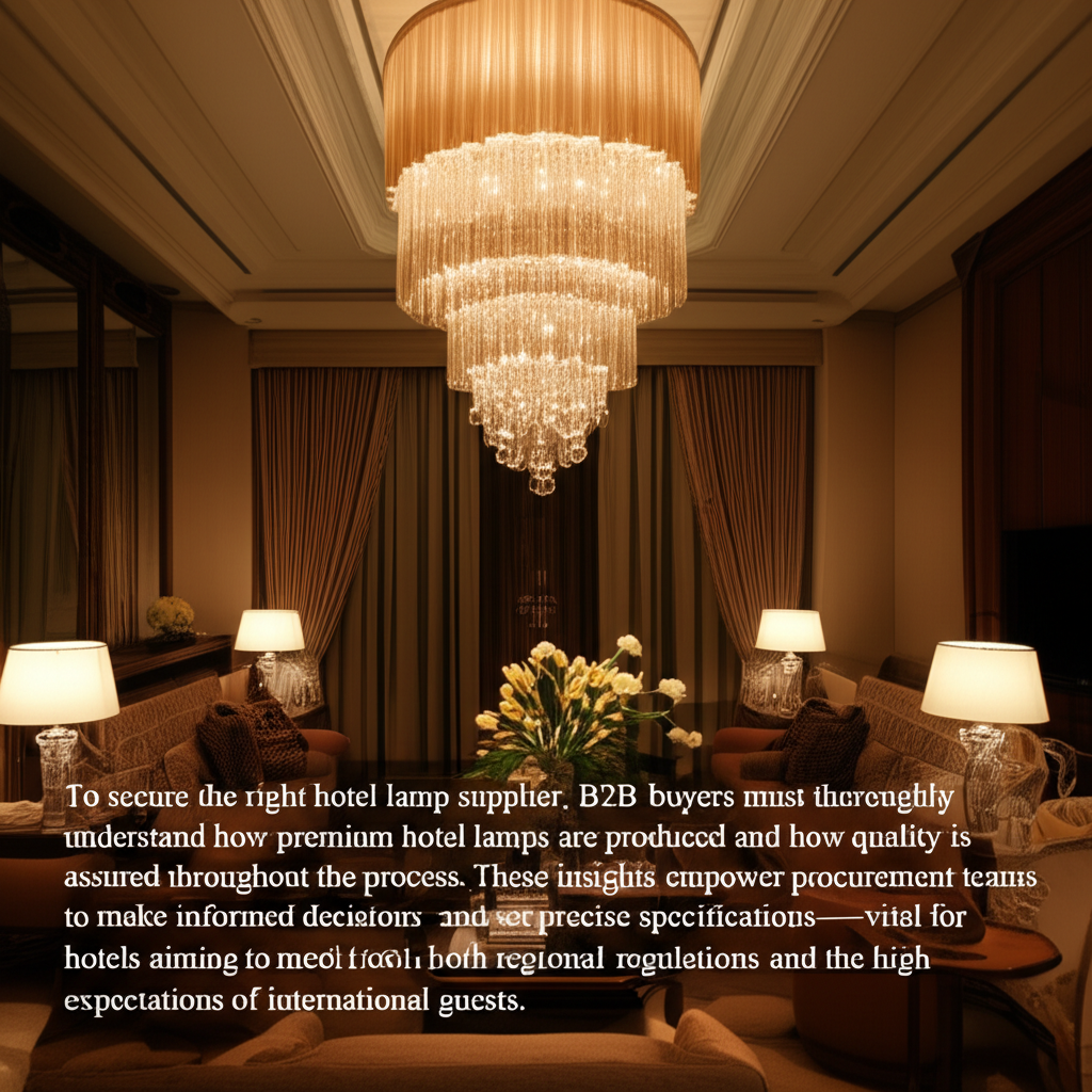 Illustrative image for hotel lamp based on the article content.